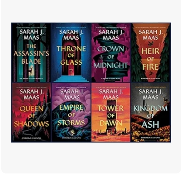 Throne of Glass Book Set by Sarah J. Maas - Picture 2 of 9